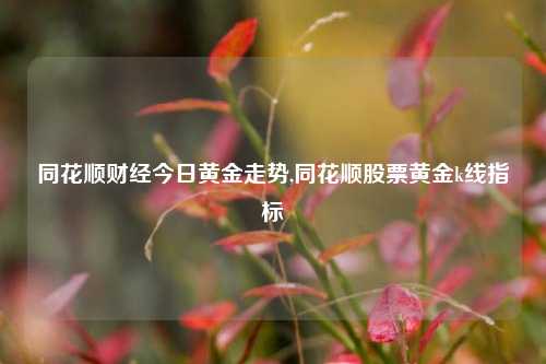 同花顺财经今日黄金走势,同花顺股票黄金k线指标