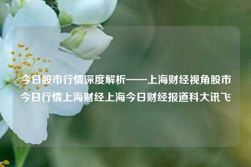 今日股市行情深度解析——上海财经视角股市今日行情上海财经上海今日财经报道科大讯飞